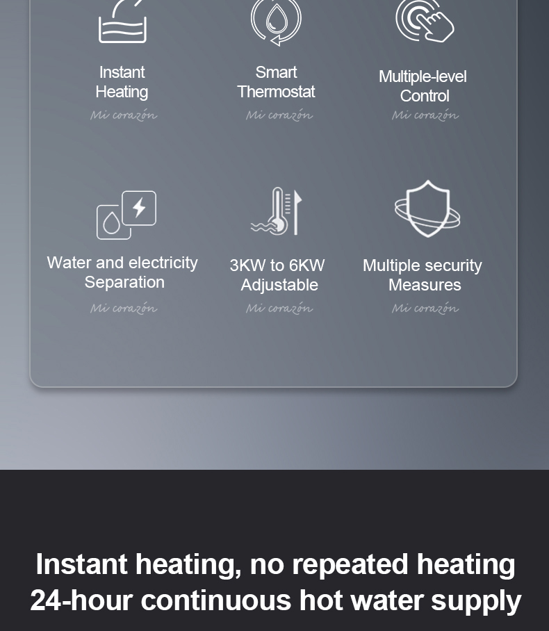 small water heater