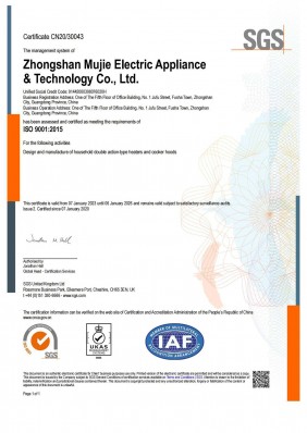 Sertifikat ISO 9001