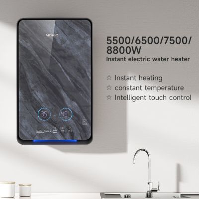Pemanas Air Listrik Instan 5 Kecepatan Grosir dengan Layar Sentuh LED