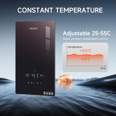 Sistem Air Panas Listrik Instan Terpasang di Dinding untuk Kamar Mandi Rumah, Hotel, dan Garasi