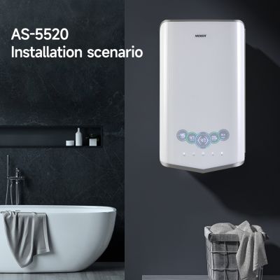 Pemanas Air Penyimpanan Instan Dengan Layar Sentuh yang Dikendalikan Suara Untuk Dapur
