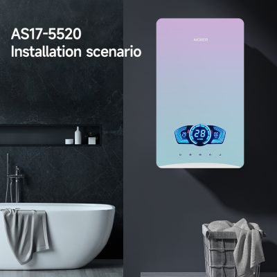 Pemanas Air Listrik Instan Dengan Kontrol Suara Cerdas Dan Layar Sentuh Pemanasan Cepat