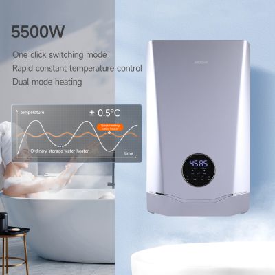 Pemanas Air Instan Cerdas, Boiler Listrik, Geyser Instan untuk Kamar Mandi Hotel Dalam Ruangan
