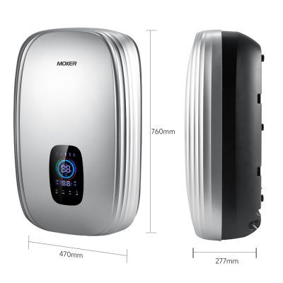 Pemanas Air Shower Aliran Besar Suhu Konstan Efisiensi Tinggi untuk Seluruh Rumah 220V 230V