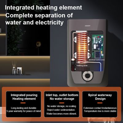 Pemanas Air Instan Tanpa Tangki Hemat Energi Grosir untuk Hotel dan Rumah