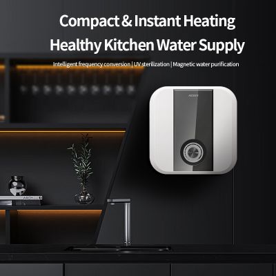 Pemanas Air Dapur Instan Mini Portabel Tanpa Tangki Hemat Energi