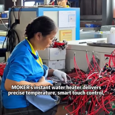 Pemanas air Smart Instant Heating dari MOKER dirancang untuk rumah modern yang mengutamakan efisiensi